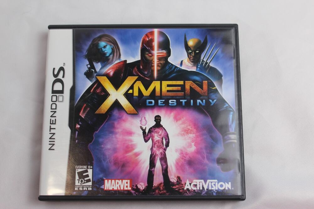Nintendo DS X-Men Destiny Marvel Activision Complete CIB Video Game E10+